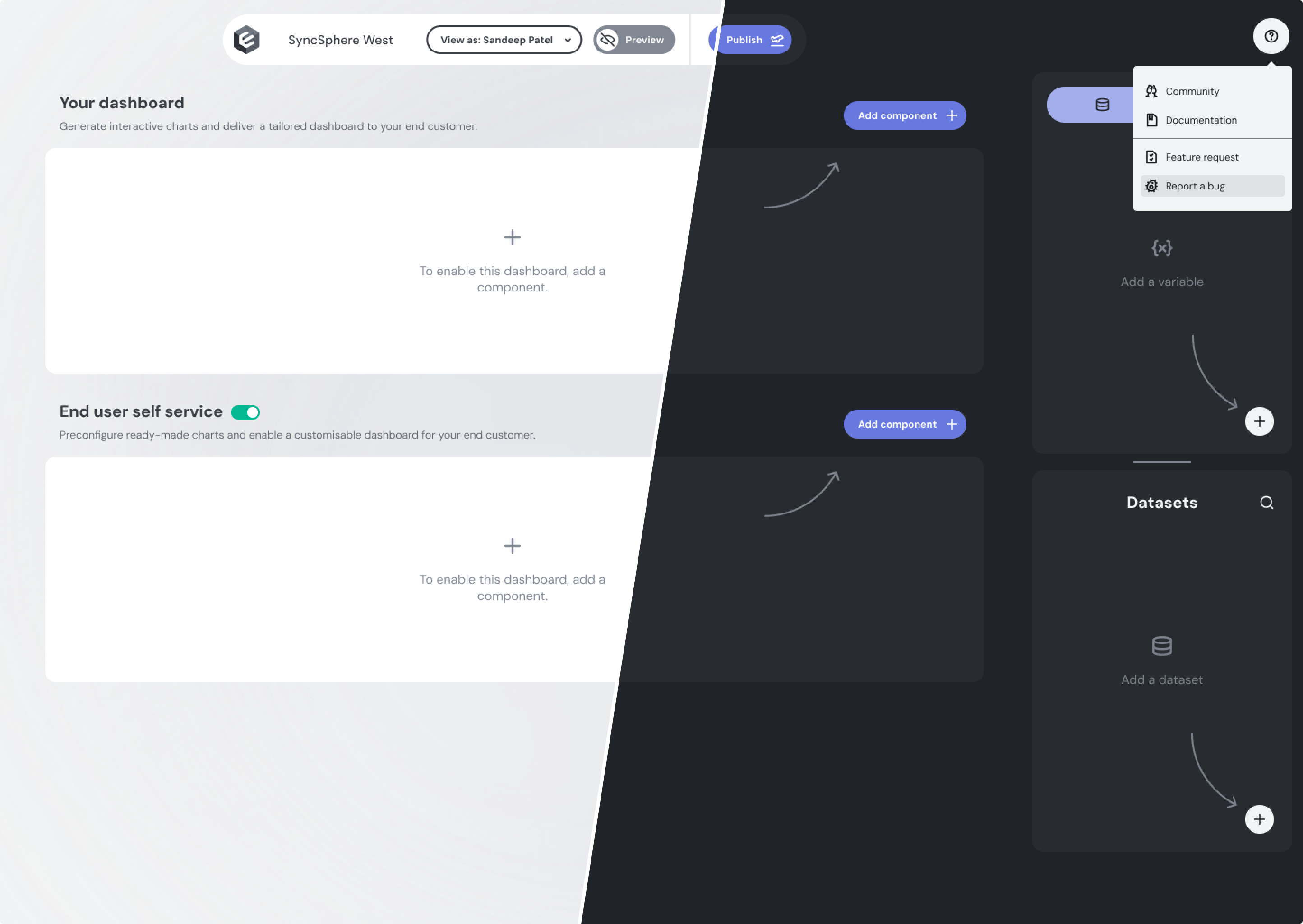 Dark Mode and Light mode in Embeddable