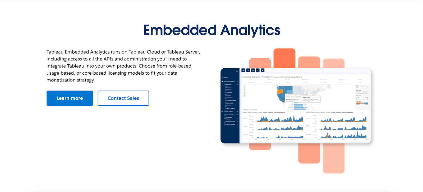 Tableau embedded