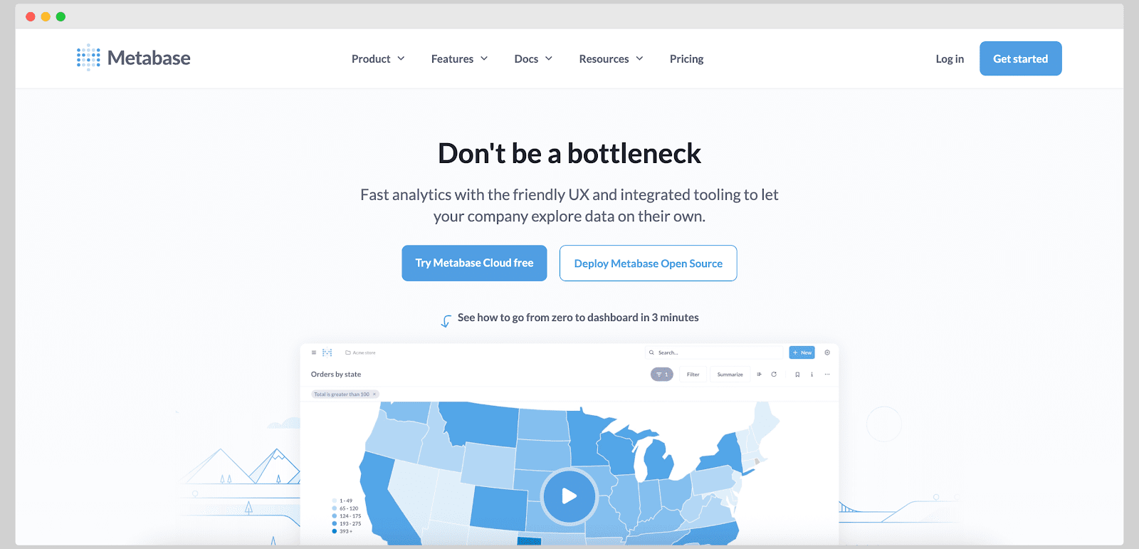 Metabase as a ThoughtSpot competitor
