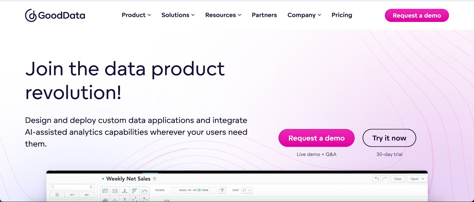 gooddata as a sisense alternative