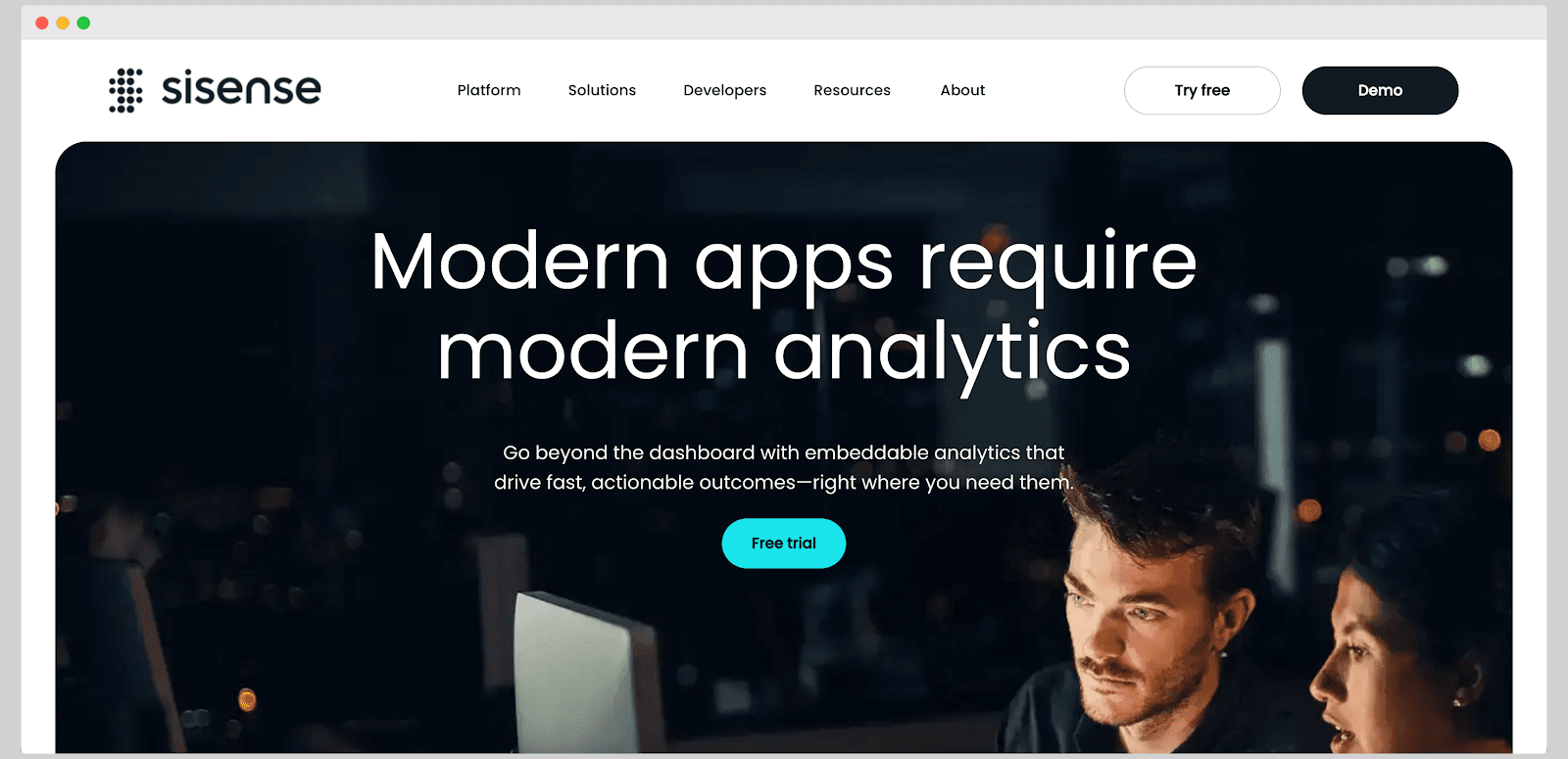 Sisense as a ThoughtSpot competitor